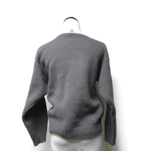 VTG 80s BHS pure new Shetland wool sweater - Picture 3 of 5